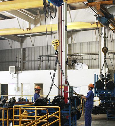 大噸位三馬電動葫蘆